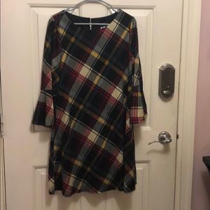 Plaid dress